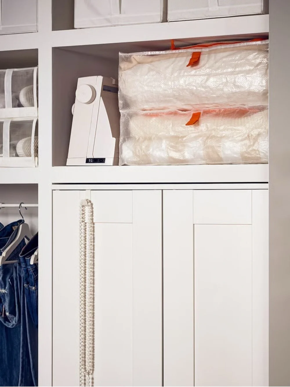 2 BUNDLE - Storage Bag Home Storage Parkla Storage Bags Garage Closet Bed